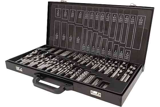 Набір свердел для металу 230 предметів у кейсі Rockforce RF-924U230 Одеса