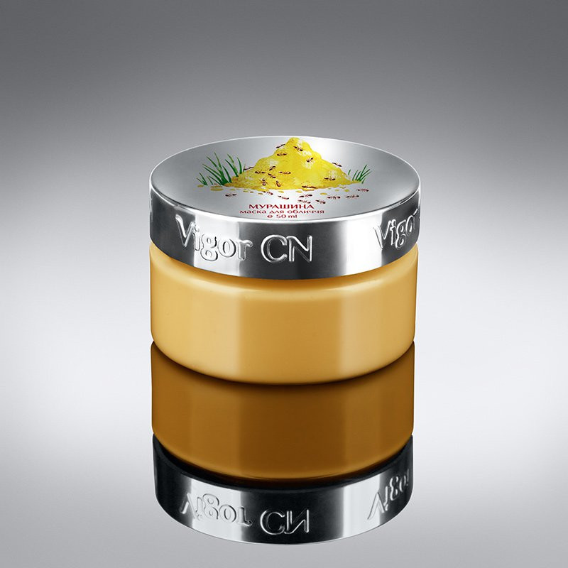 Живильна регенеруюча маска для обличчя з мурашиною кислотою Vigor 100 мл Київ - фото 1