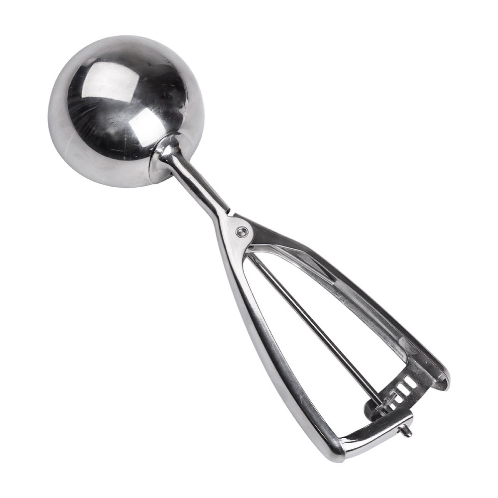 Zhongjing Кругла ложка для морозива 23×6,5 см з нержавіючої сталі HP-19-20-7.2x23CM Коломия - фото 2