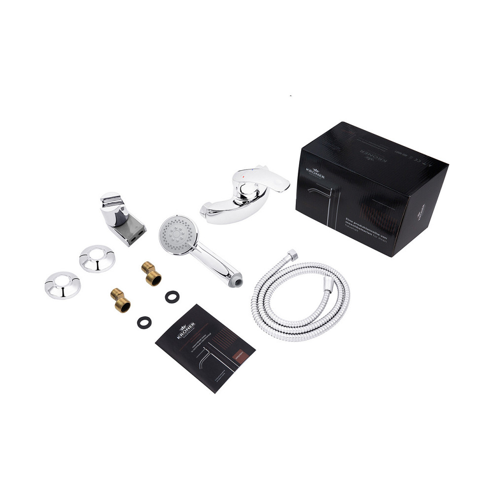 Змішувач для душу Kroner KRP Konstante - C050 з душовим гарнітуром Київ - фото 8