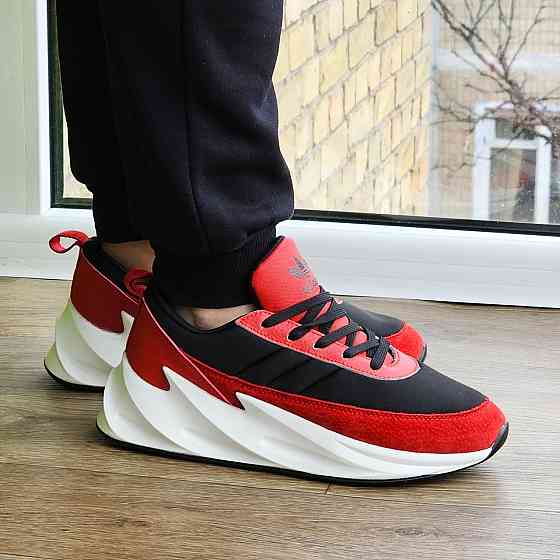 Кросівки Adidas $harks Червоні Чоловічі Адідас Чорні Акули (розміри: 41,42,43,44) Відео Огляд Дніпро
