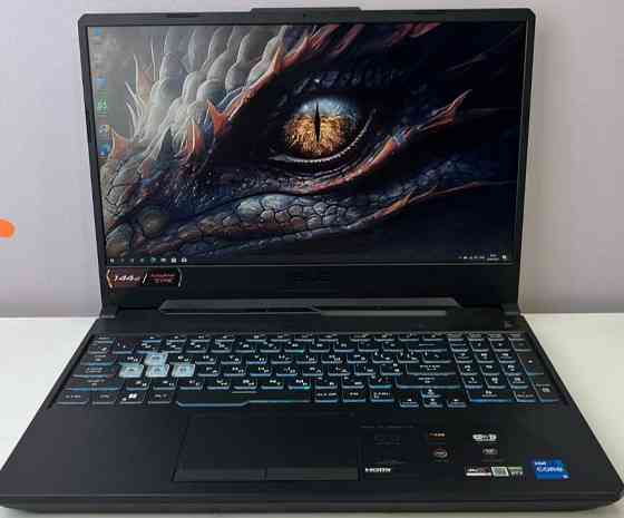 ASUS TUF 144Hz i5-11400H RTX 3050 Ti 4Gb16Gb SSD 512GB Ноутбук Київ