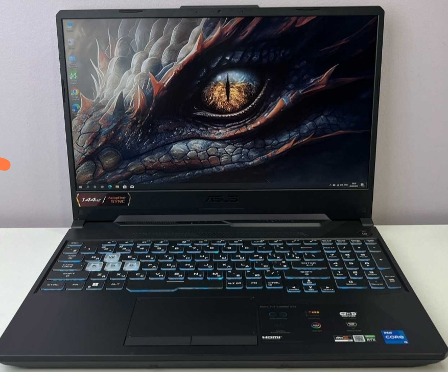 ASUS TUF 144Hz i5-11400H RTX 3050 Ti 4Gb16Gb SSD 512GB Ноутбук Київ - фото 1