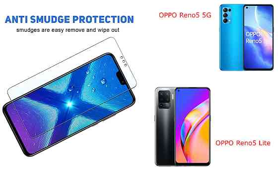 Захисне скло NeoGlass для OPPO Reno5 5G, OPPO Reno5 Lite – надпрозоре та стійке Київ