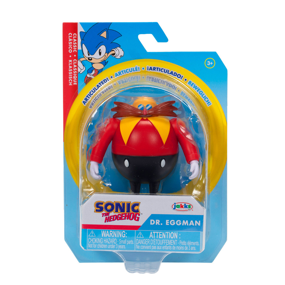 Ігрова фігурка з артикуляцією SONIC THE HEDGEHOG - Класичний Доктор Еггман 6 cm Днепр - изображение 1