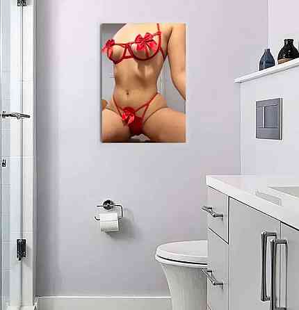 Картина на полотні еротична 40 на 60 см різнобарвний Київ