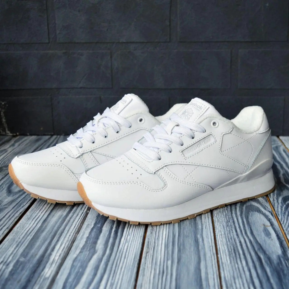 Чоловічі Кросівки Reebok Classic Білі Рибок Шкіряні (розміри: 40,41,42,43,44,45,46) Дніпро - фото 8