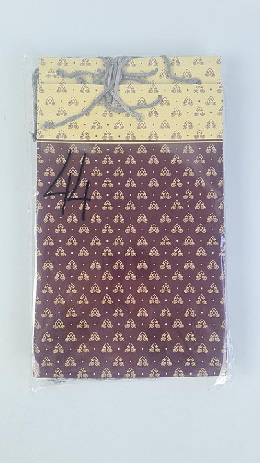 Великий паперовий пакет вертикальний 25/37/8 (артBV-044) (12 шт.) Харків - фото 2