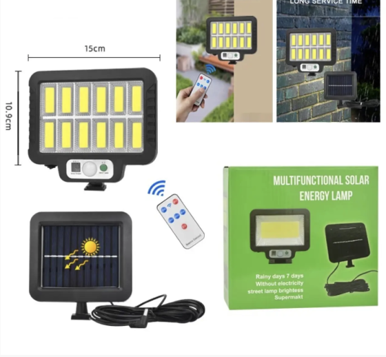 Прожектор светодиодный аккумуляторный с солн. панелью BL-T90-12COB Днепр