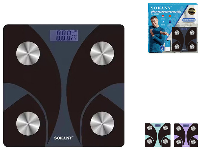 Настільні ваги SK-19029 з ЖК-дисплеєм, високою точністю вимірювань та автоматичним вимкненням, компактні Одеса - фото 3