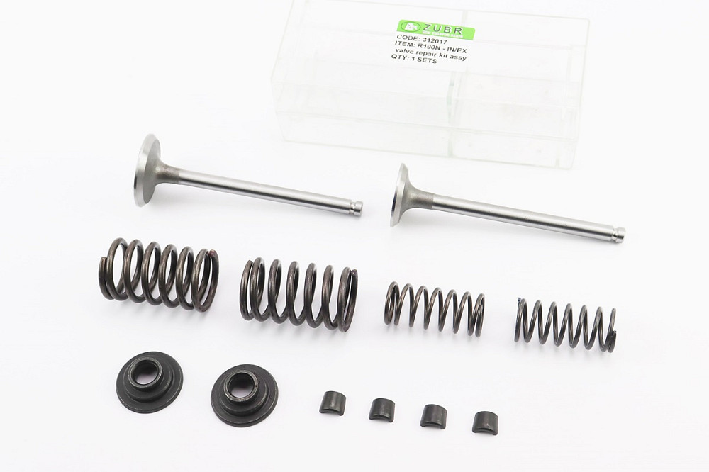 Клапан впускний (h-115; D-39; d-7,95), випускний (h-115; D-33; d-7,95) + клапанний механізм к-кт R185N/R190N/R192N Киев - изображение 1