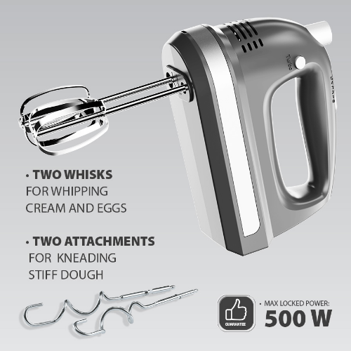 Міксер ручний 500W MR-501 Maestro Житомир - изображение 5