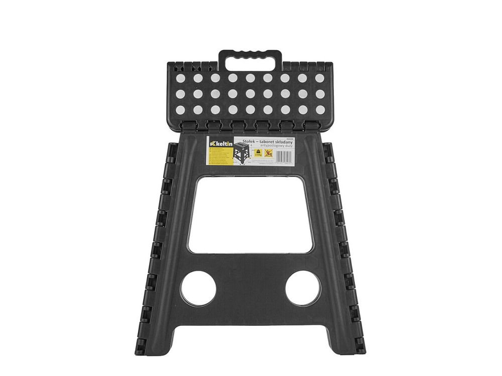 Стільчик складаний "Keltin" пластиковий висотою 40 см на вагу 150 кг Київ - фото 6