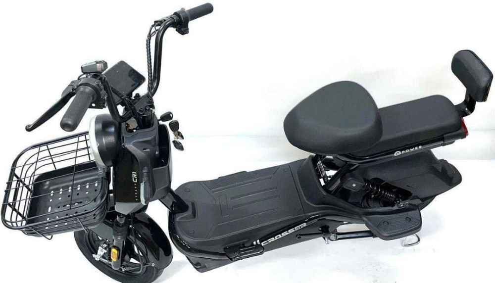 ТОП ПРОДАЖ 2026! Электровелосипед Crosser CR1 (800W 60V 21Ah) - Черный. Харьков - изображение 1