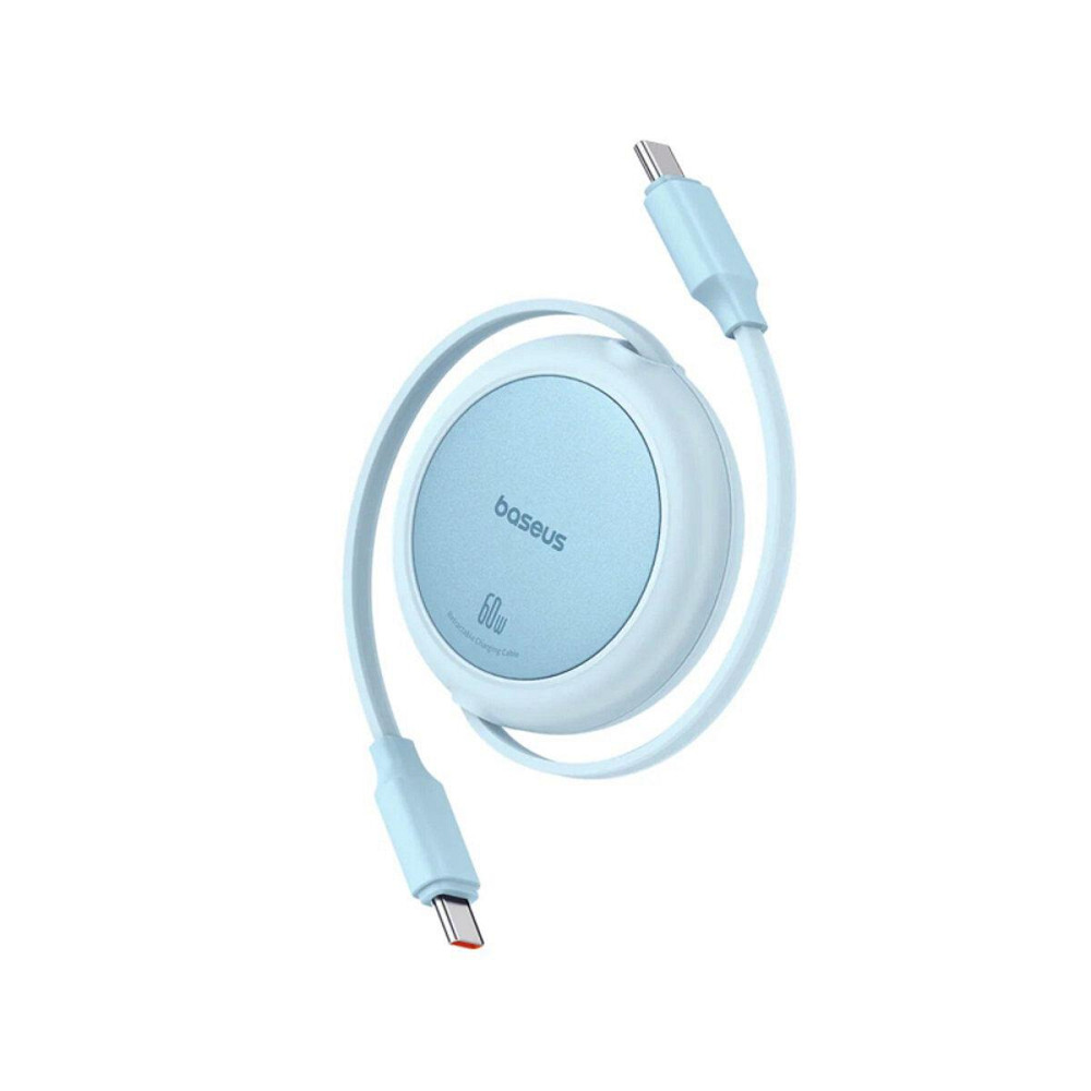 Кабель Baseus Free2Pull Mini Charging Cable USB-C to USB-C 60W 1m Galaxy Blue P10364500311-01 Одеса - фото 3