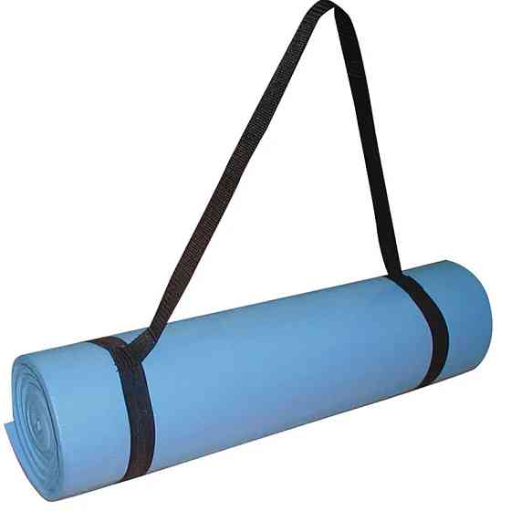 Коврик спортивный Toorx Rolled 160 х 50 х 0,8 см для йоги и фитнеса Azzurro (MAT-160) Киев