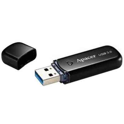 USB флеш накопичувач Apacer 64GB AH355 Black USB 3.0 (AP64GAH355B-1) Вінниця
