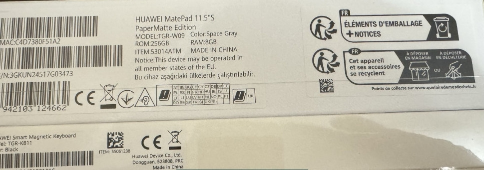 Планшет Huawei Mate Pad 11.5