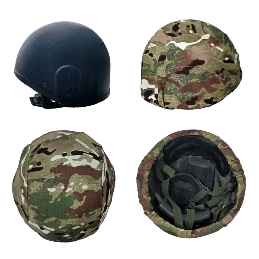 Чохол мультикам-кавер для каски ЗСУ на гумці Одеса - фото 8