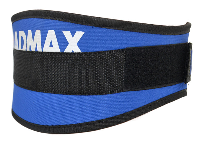 Пояс для важкої атлетики MadMax MFB-421 Simply the Best неопреновий Blue XXL Кам'янське - фото 4