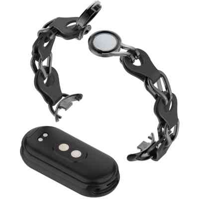 Ремінець до фітнес браслета Armorstandart Chain Wristband для Xiaomi Smart Band 10/9/8 Black (ARM86887) Вінниця