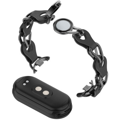 Ремешок для фитнес браслета Armorstandart Chain Wristband для Xiaomi Smart Band 10/9/8 Black (ARM86887) Винница - изображение 3