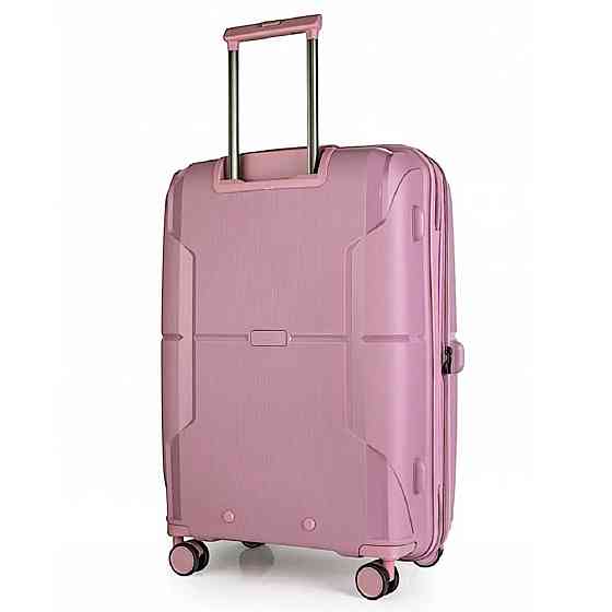 Чемодан пластиковый AIRTEX 245 средний 67 см розовый Киев