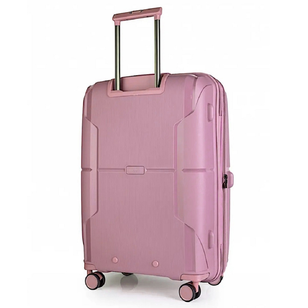 Валіза пластикова AIRTEX 245 середня 67 см рожева Київ - фото 2