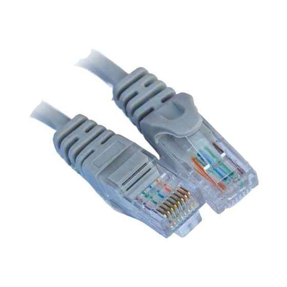 Патч-корд Gear Сat5E UTP 24 AWG 5м сірий Київ