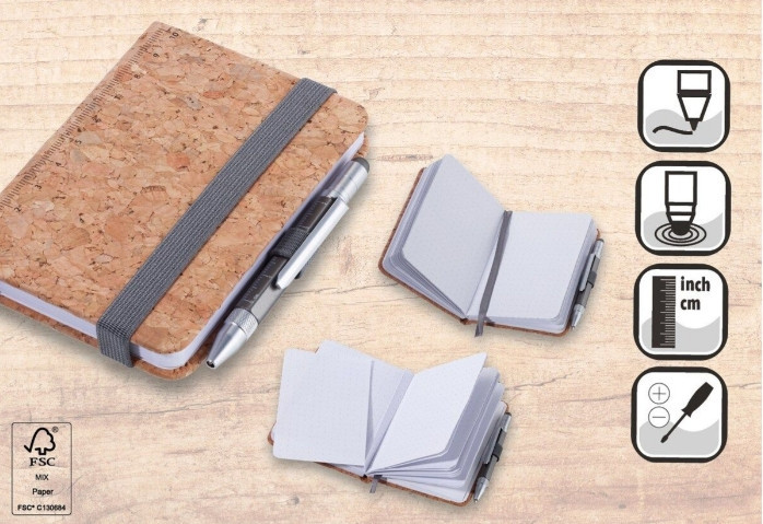 Блокнот Troika Din A7 Lilipad + ручка Liliput, кірка Рівне - фото 4