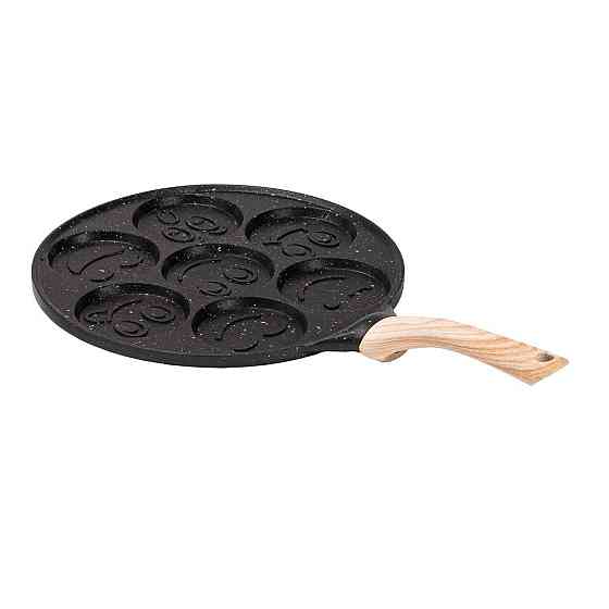 Сковорода зі смайликами на 7 секцій для сніданків Київ