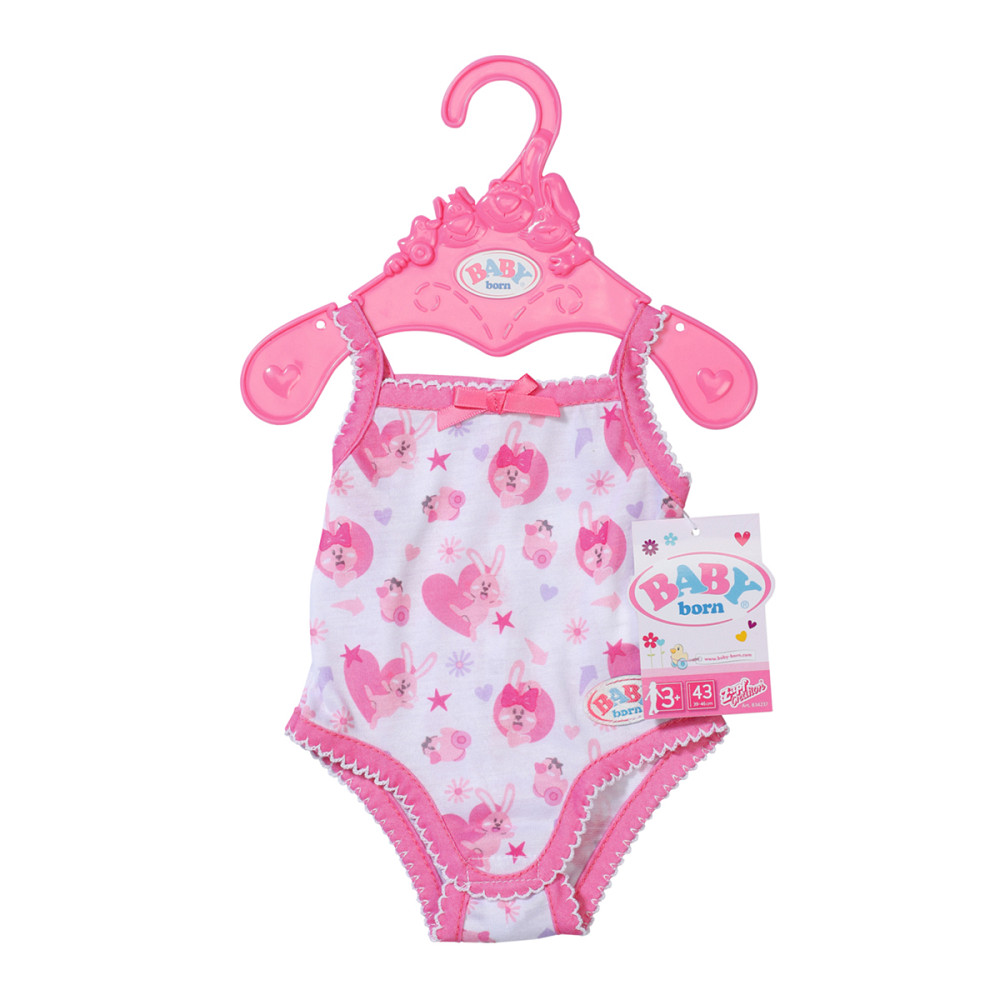 Одяг для ляльки Baby Born – Боді з зайкой Дніпро - фото 6