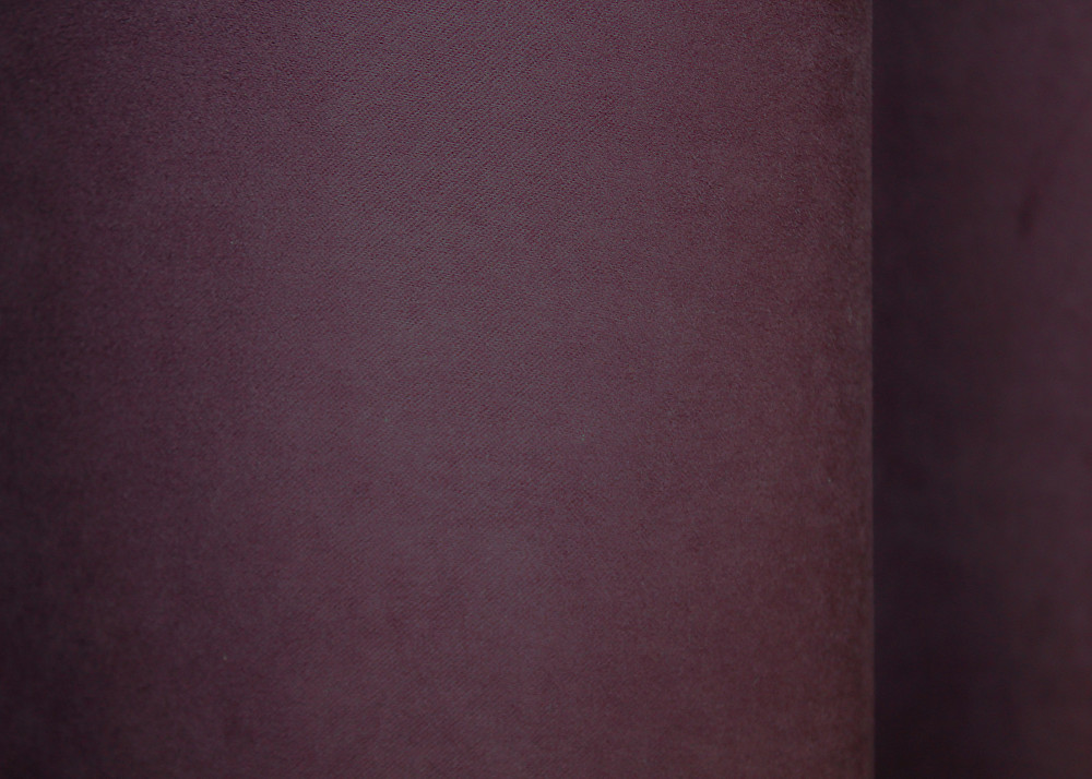 Комплект готовых штор VR-Textil Нубук однотонный № 1519ш Баклажановый 150х290 см 2 шт (33-0381 Киев - изображение 8