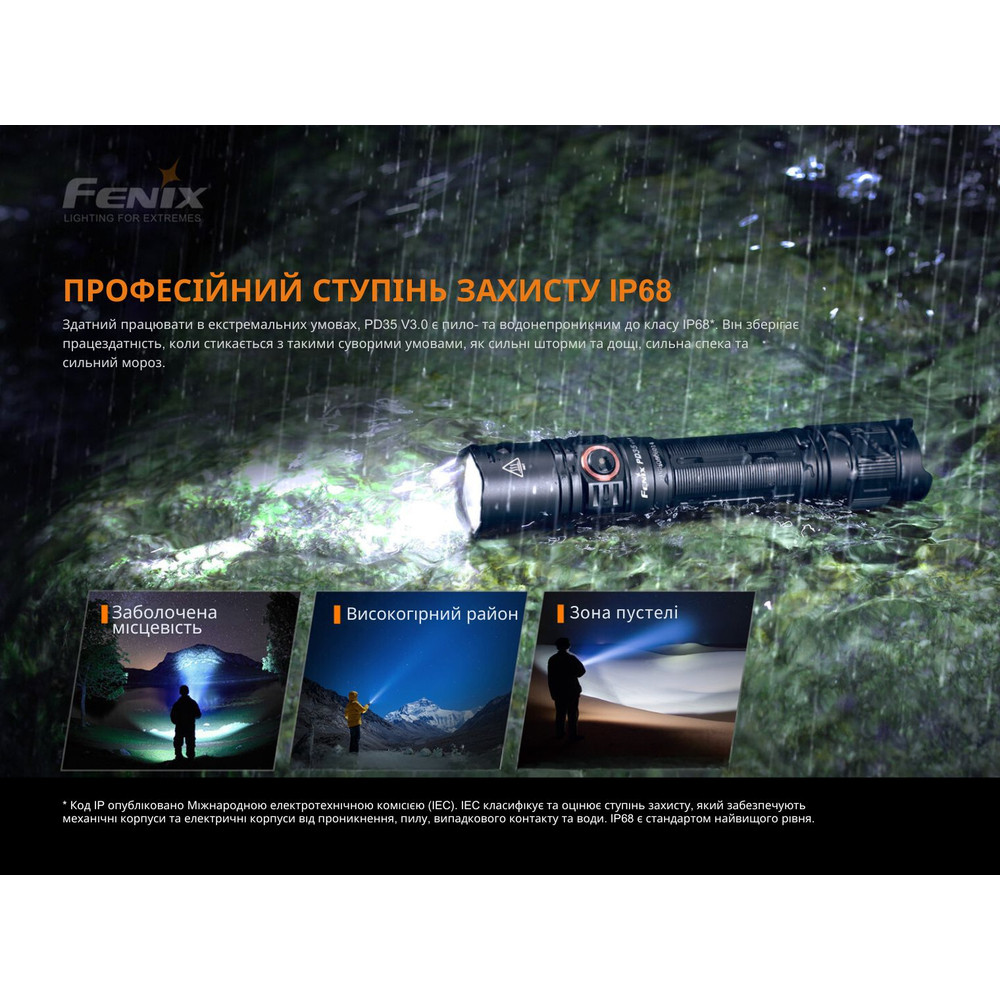 Ліхтар ручний Fenix PD35 V3.0 Київ - фото 18