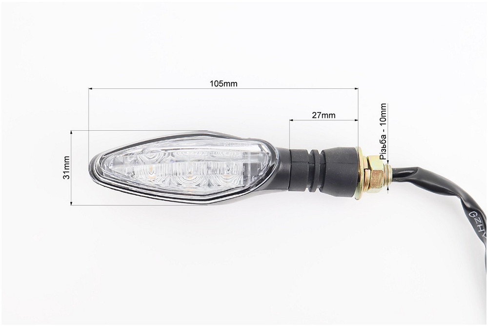 ZS200A-2 Повороти передні правий, лівий Київ - фото 2