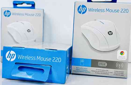 Нова Бездротова Оптична Мишка Миша HP 220 Wireless Біла (7KX12AA) Харків