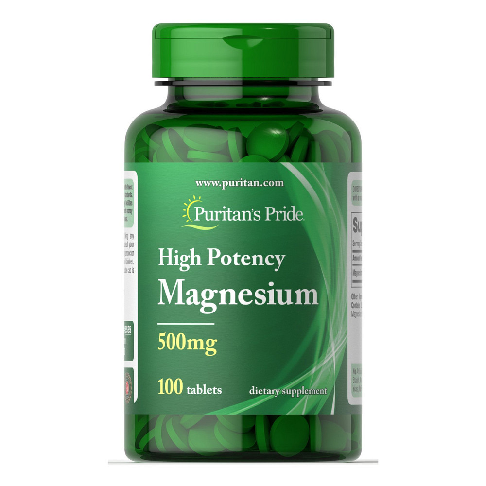 Магний Magnesium 500 mg 100 tablets Київ - фото 1