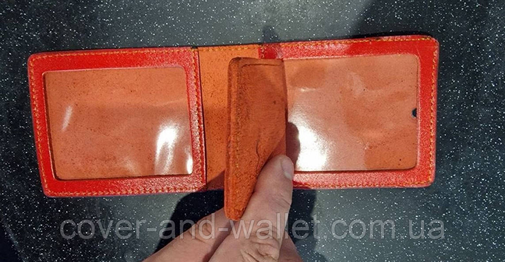 Обкладинка на посвідчення "Ветеран Військової Служби" з кишенею червоного кольору Київ - фото 6