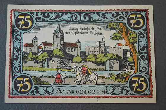 Германия. Нотгельд. 75 Pf ( 13 ) Полтава