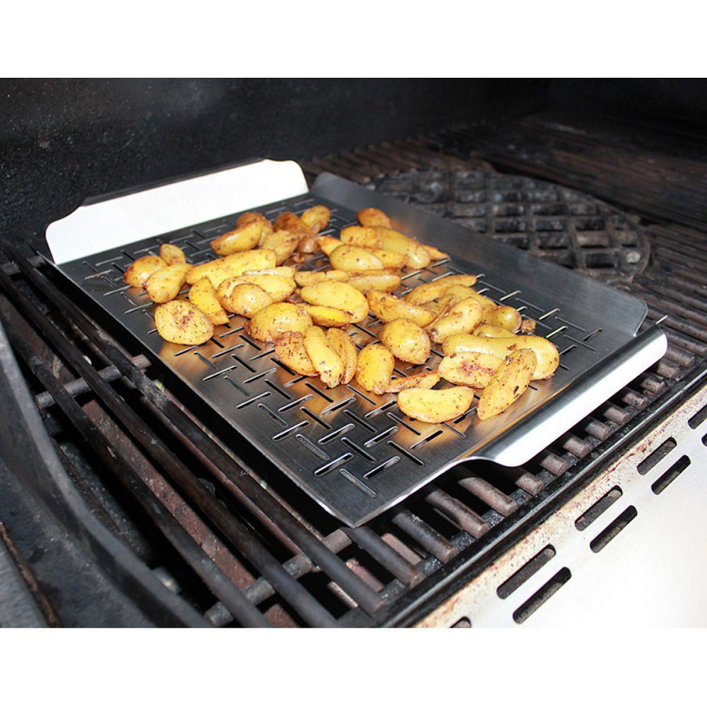 Вок-деко для овочів SANTOS XXL, нержавіюча сталь, 44,5 х 30 см 167 Код: 010979 Рівне - фото 6