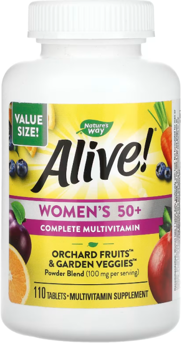Витамины для женщин Nature's Way Women's 50+ Complete Multivitamin 110 tabs Киев - изображение 1