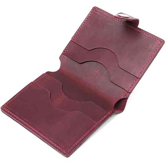 Модное женское винтажное портмоне Shvigel 16499 Бордовый Киев