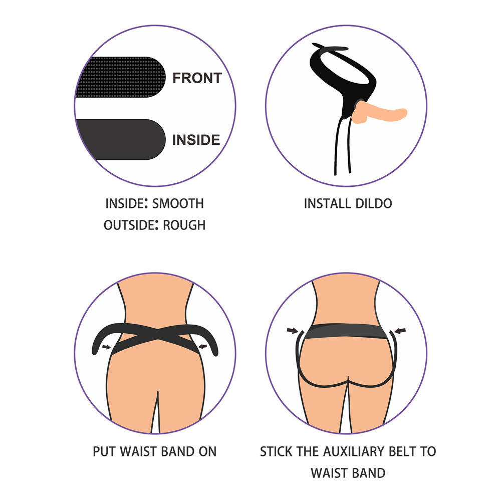 Страпон - Ingen Easy Strap-On Set 8.5