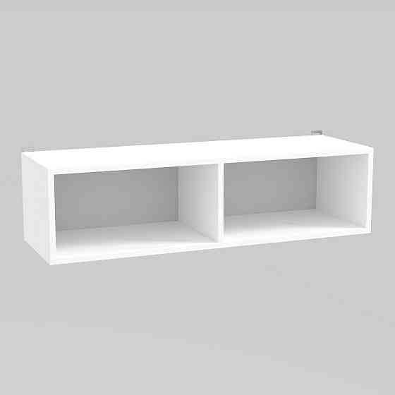 Полка навесная Н-9, Белый, 950/300/250 Львов