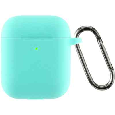 Чохол для навушників Armorstandart Ultrathin Silicone Case With Hook для Apple AirPods 2 Mint Green (ARM59686) Вінниця