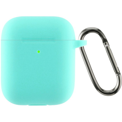 Чохол для навушників Armorstandart Ultrathin Silicone Case With Hook для Apple AirPods 2 Mint Green (ARM59686) Вінниця - фото 1