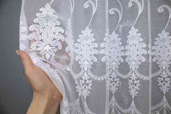 Тюль жаккард 