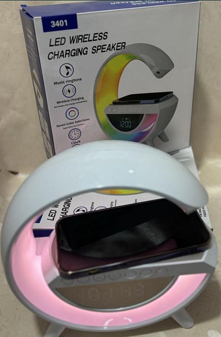 Портативная зарядная станция с часами. Киев - изображение 2