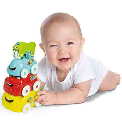 Развивающая игрушка Clementoni пирамидка Fun Vehicles (17111) Винница