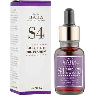 Сыворотка для лица Cos De BAHA Salicylic Acid 4% Serum 30 мл (8809240318225) Винница
